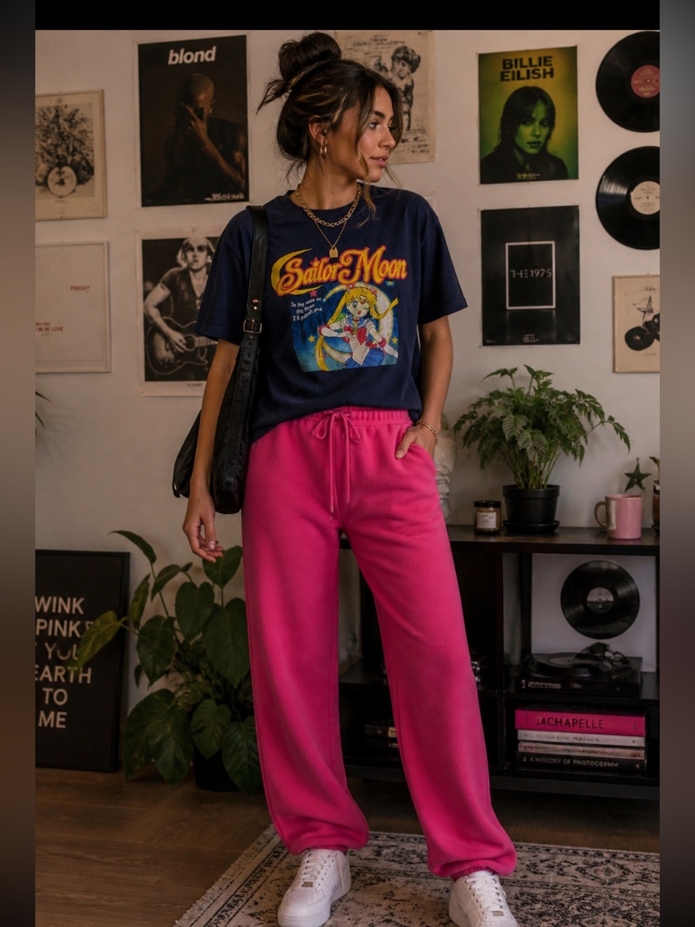 Sailor moon graphic tee